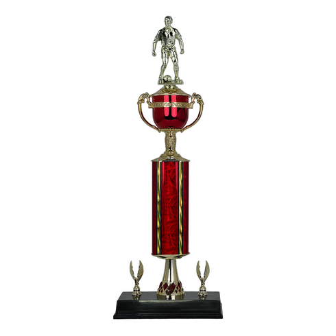 Trofeo de Tubo con Figura Serie 442 de Futbol